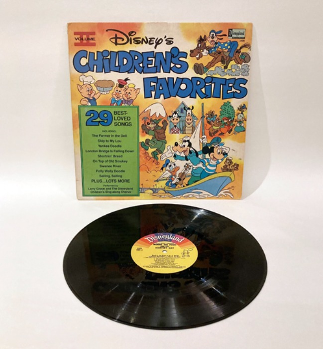 [U.S.A]70s Disney &quot;Children&#039;s Favorites&quot; LP.