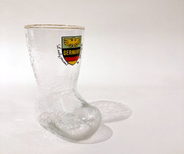 [U.S.A]90s western boots glass cup
