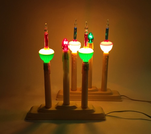 미국 vtg UL(underwriters laboratories) candle holder lamp(촛대램프).