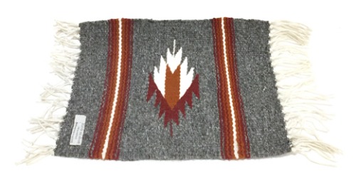 Vtg“Rio bravo”chimayo pattern mini blanket.