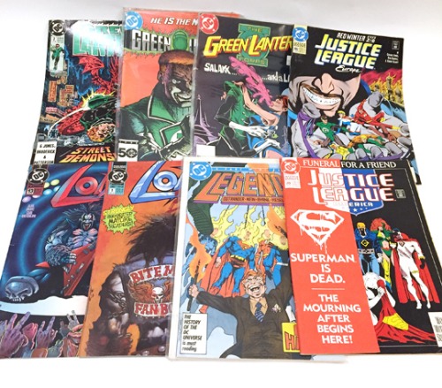 80-90s DC COMICS 8권 SET(슈퍼맨,그린랜턴..).