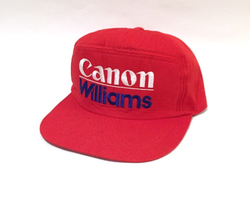 Vtg Canon Williams Formula-1 cap.