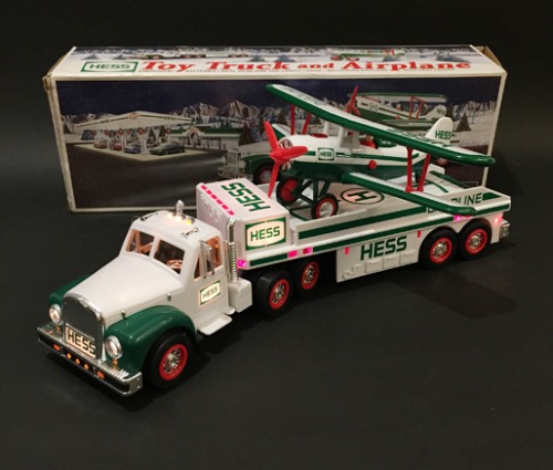 80s HESS GASOLINE “Toy Truck &amp; Airplane” figure.