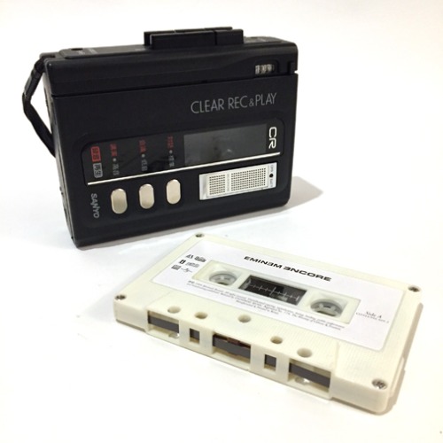 [JAPAN]80s SANYO cassette recorder player walkman(카세트 플레이어).