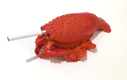 [U.S.A]Antique lobster ceramic ashtray(가재 재떨이).