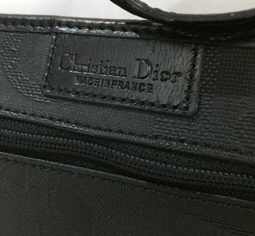 [ITALY]vtg Christian Dior trotter pattern clutch.