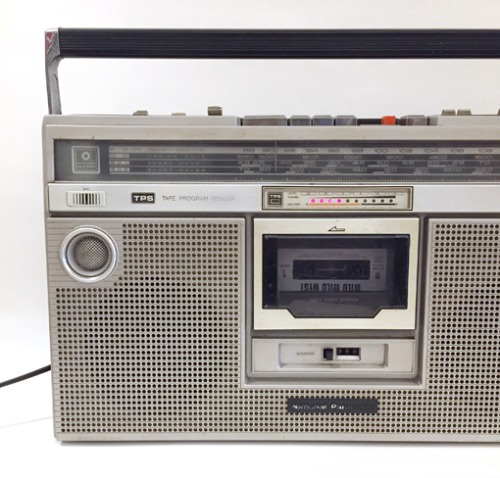 [JAPAN]80s National Panasonic cassette/radio boombox.