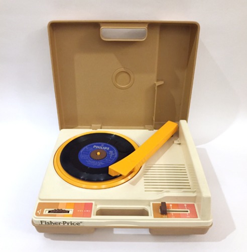 [U.S.A]Vtg 1978 Fisher-Price turntable Phonograph Vinyl Record player.