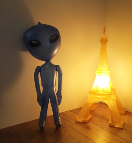 [U.S.A]80s mid-century “Eiffel Tower” 에펠탑 big size stand lamp.