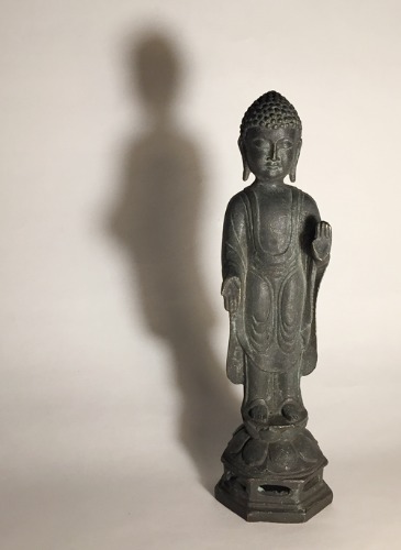 [JAPAN]60s Antique “Buddha” bronze statue objet(부처상).