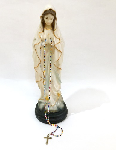 [U.S.A]70s antique “Maria” ceramic statue objet(성모마리아상).