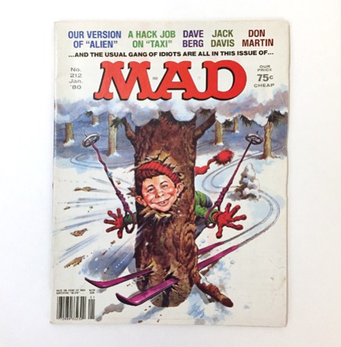 [U.S.A]80s vintage “MAD” magazine(1980년1월호).