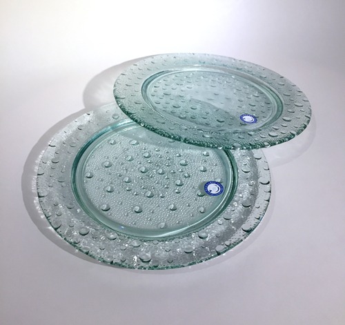[SPAIN]80s water drop design glass plate(개당가격).