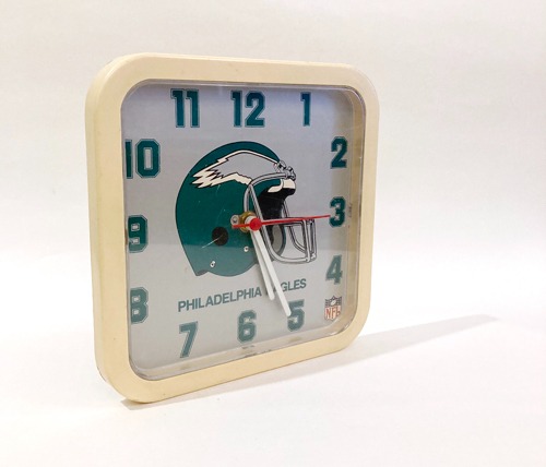 [U.S.A]80s NFL “Philadelphia Eagles” team vintage wall clock.