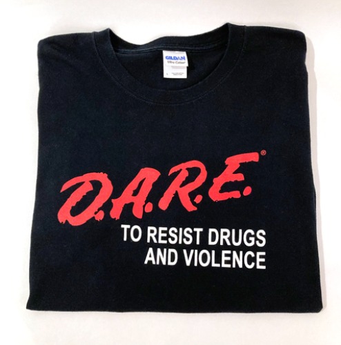 [U.S.A] “D.A.R.E.” 마약/폭력 근절 캠패인 T-shirt.