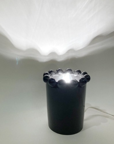 [U.S.A]80s water drop crown ceramic lamp(조명).