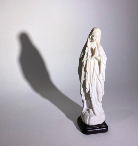 [FRANCE]70s Maria 성모 마리아 statue objet.