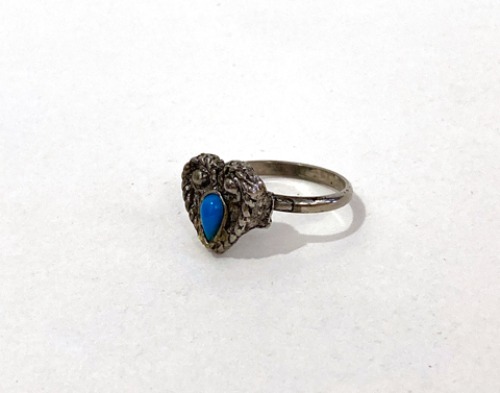 [U.S.A]70s Turquoise 터키석 silver ring vintage jewelry(반지).
