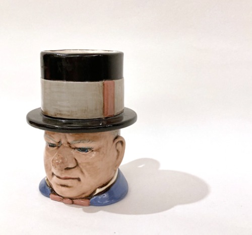 [ENGLAND]80s Winston Churchill 윈스턴 처칠 수상 ceramic mug.