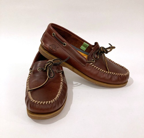[U.S.A]Timberland leather moccasin/boat shoes.