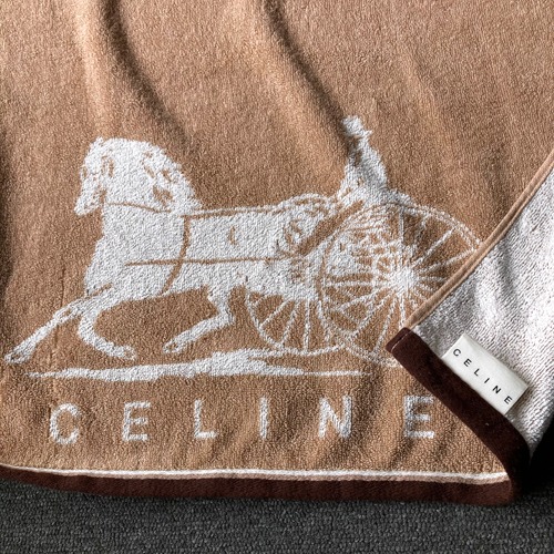 [FRANCE]CELINE 셀린느 logo beach towel.